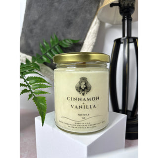 Cinnamon + Vanilla Candle