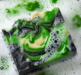 Tea Tree, Mint and Charcoal Cold-Processed Bar Soap