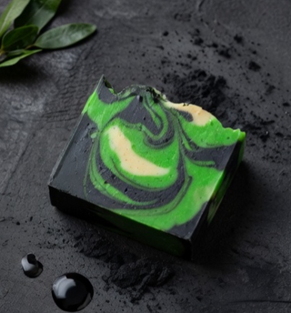 Tea Tree, Mint and Charcoal Cold-Processed Bar Soap